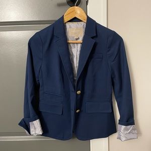 Banana Republic Navy Blazer with Gold Buttons Size 0P
